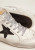 Mid Star sneakers with laminated heel tab and glitter laces