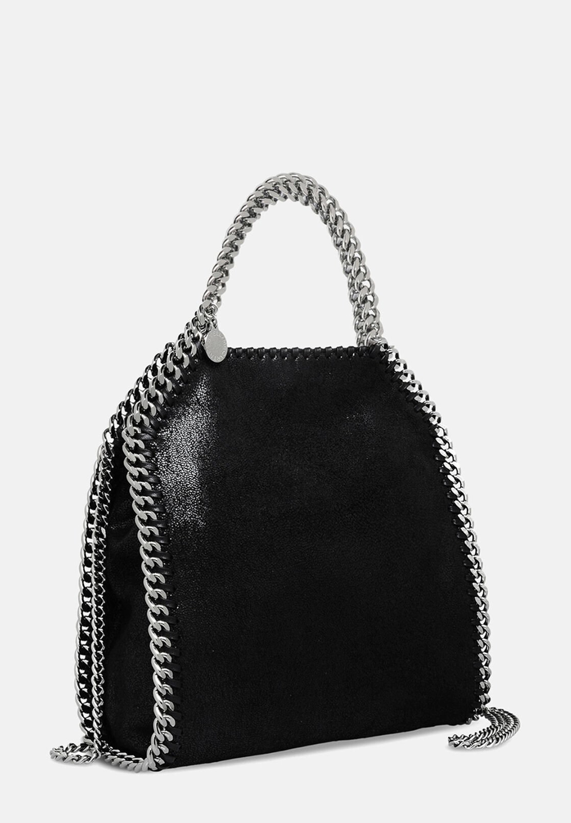 【関税送料込】Tiny Falabella shaggy deer bag☆☆ Women Black Falabella Tiny Tote Bag | Stella McCartney US