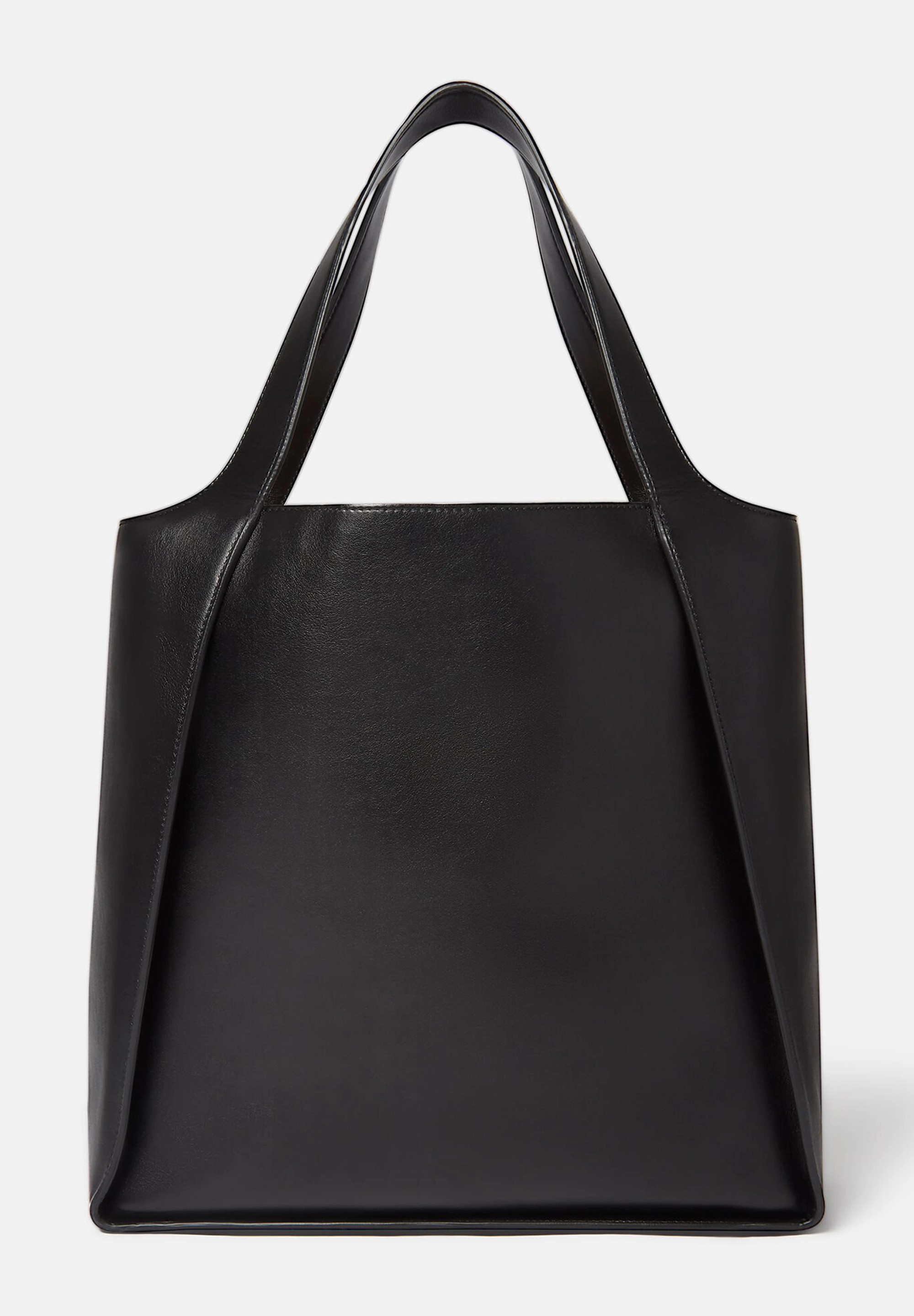 値下げ!STELLA McCARTNEY ステラ ロゴ スクエア トートバッグ! ステラ ロゴ スクエア トートバッグ ブラック | Matsuya Ginza