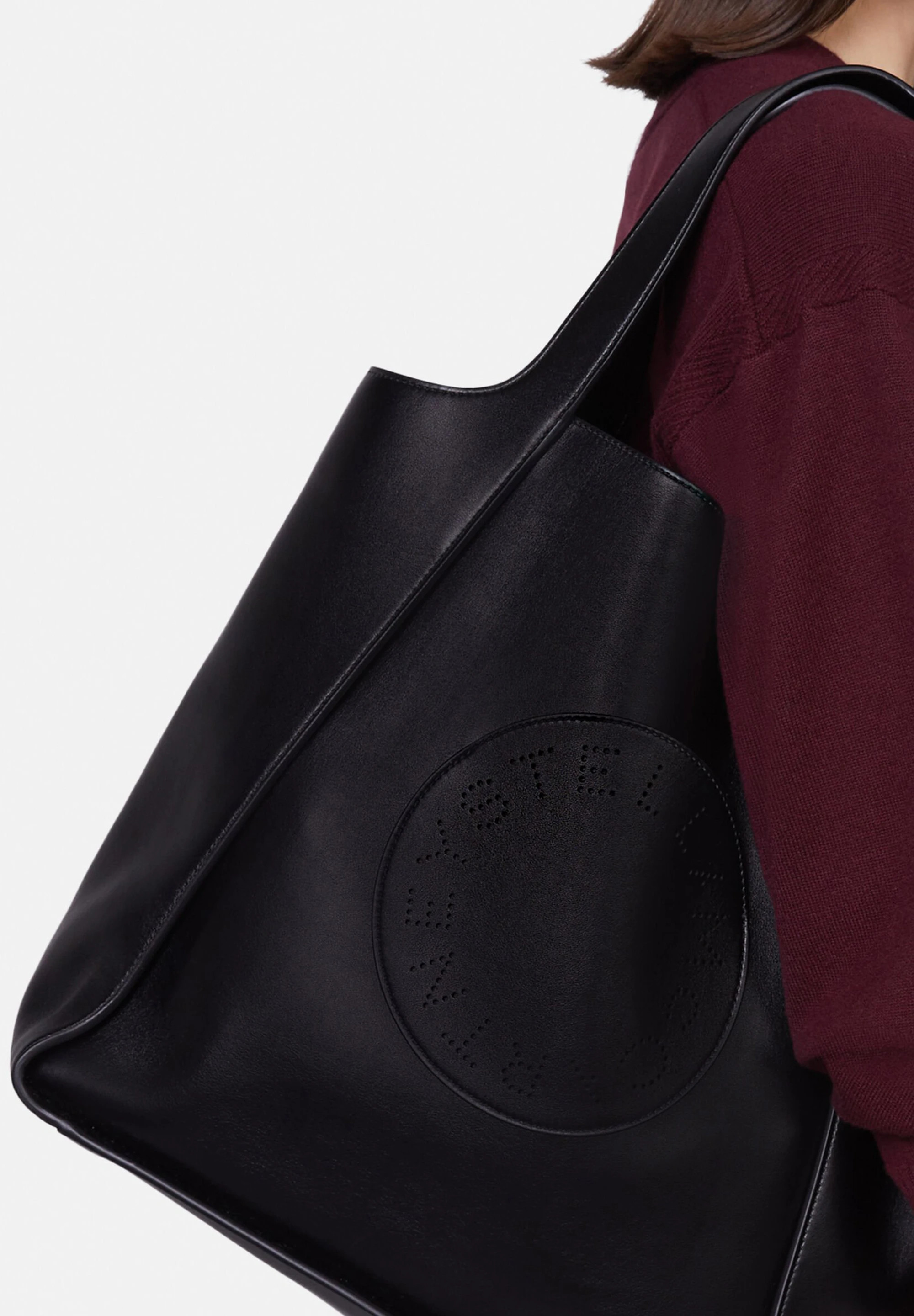 Stella McCartney ステラマッカートニー ステラ スクエア トート セール】Stella Logo Square Tote Bag / ステラ ロゴ スクエア