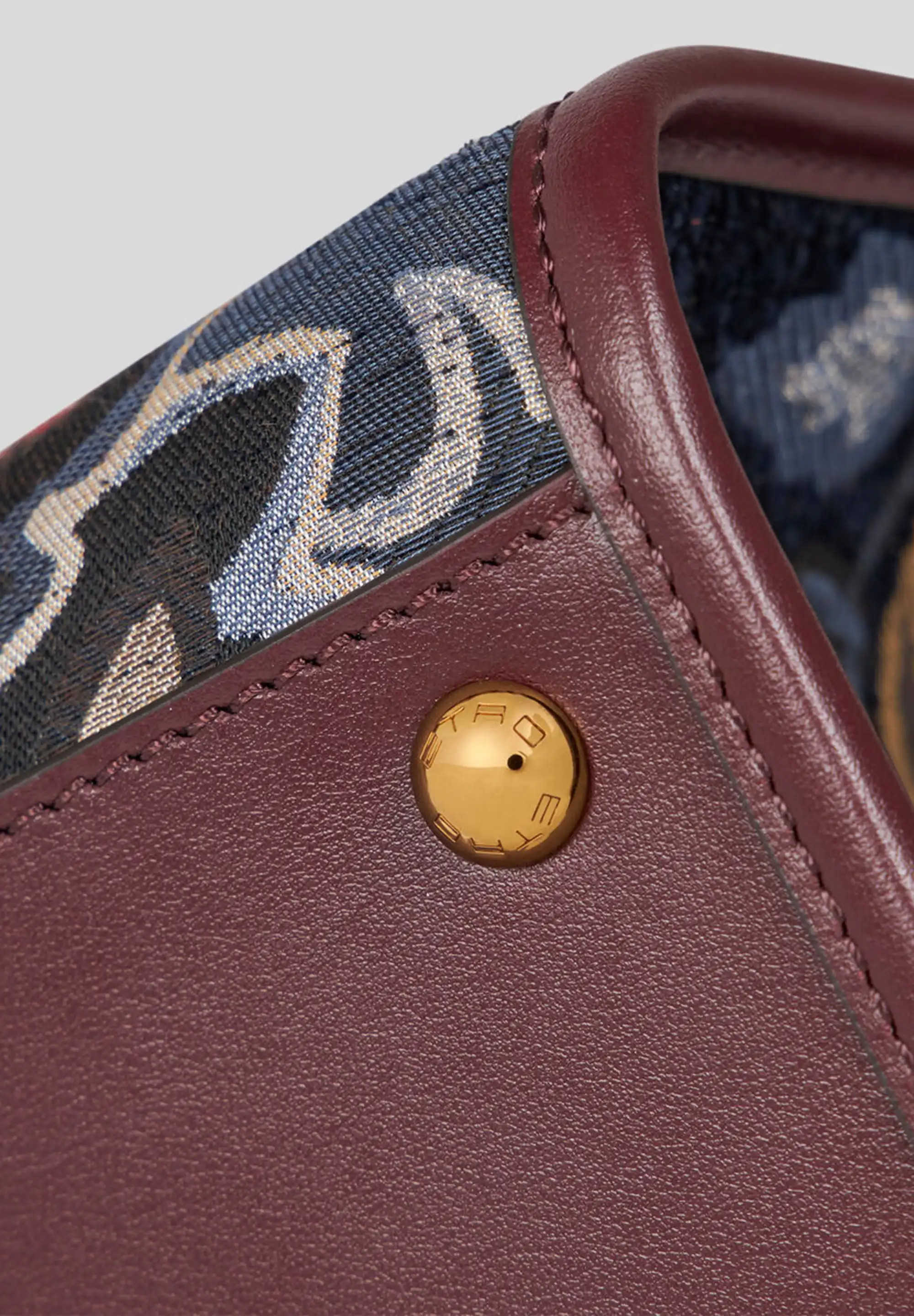 【ETRO】23SS 鳥柄 ラージ ジャカード ラブトロッター バッグ ETRO エトロ 美品 フローラルジャカード ラブトロッターバッグ