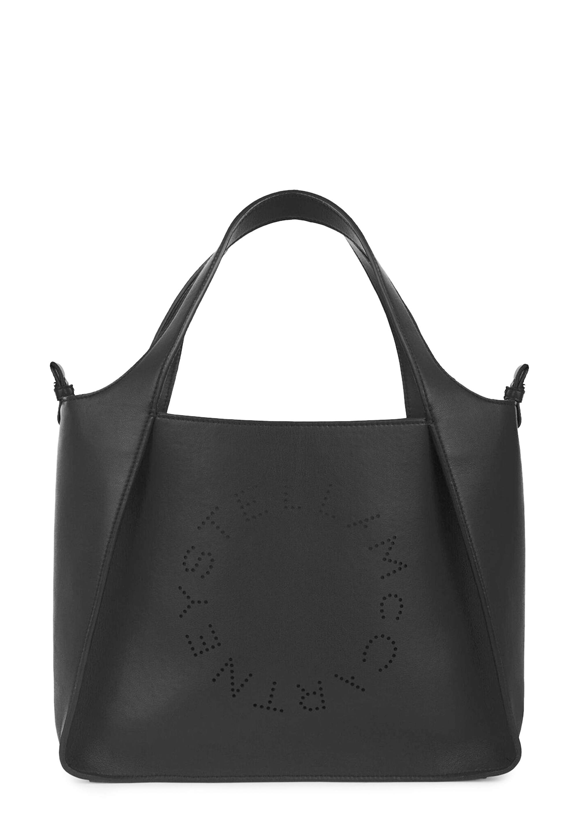 【Stella McCartney】ロゴ クロスボディ トートバッグ ブラック ロゴ クロスボディ トートバッグ ブラック | Matsuya Ginza