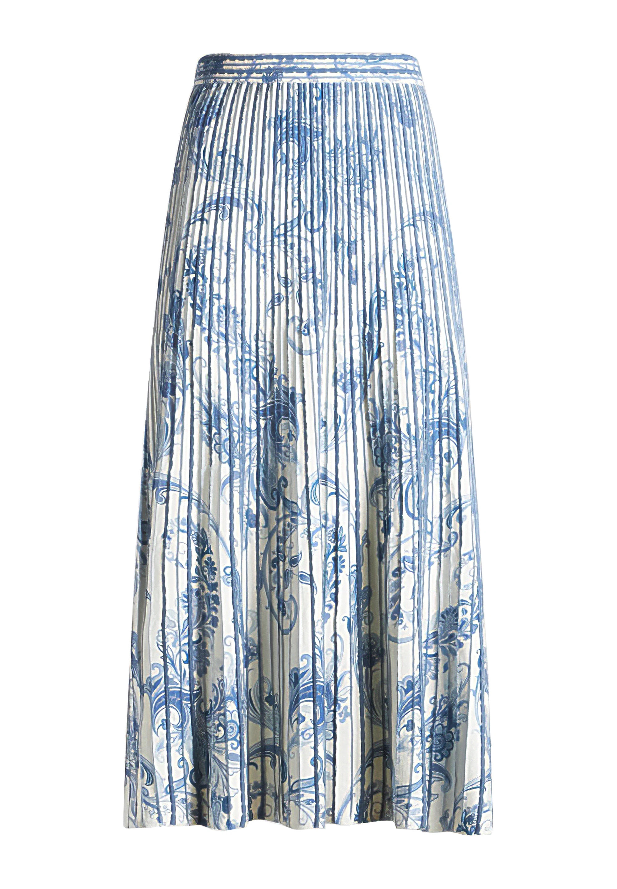 Printed Knit Midi Skirt [WRKB0022AV349B5096] | Matsuya Ginza