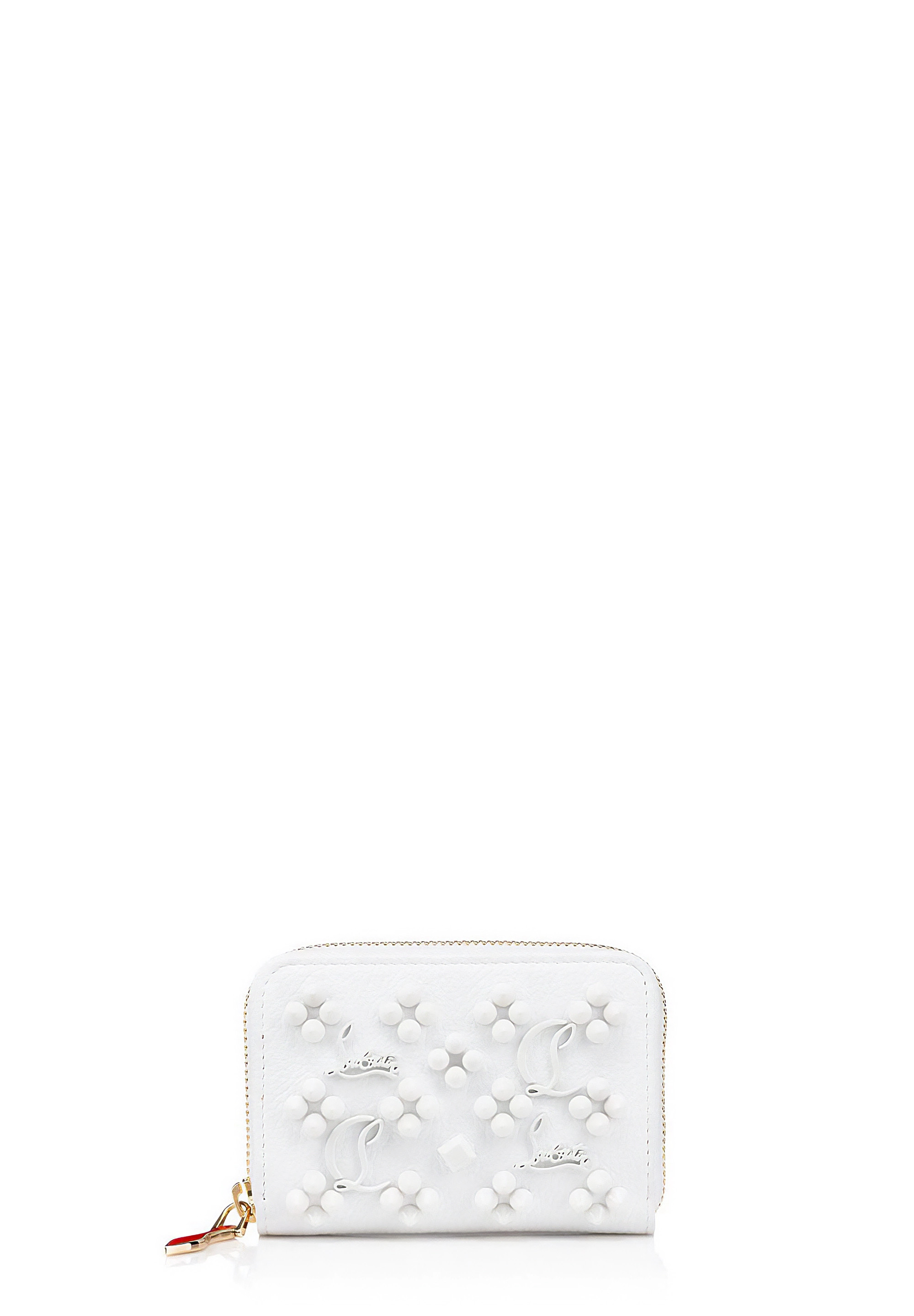 国内直営*Christian Louboutin* Panettone Coin Purse ミニ財布 Panettone coin purse ブラック カーフレザー - Accessories