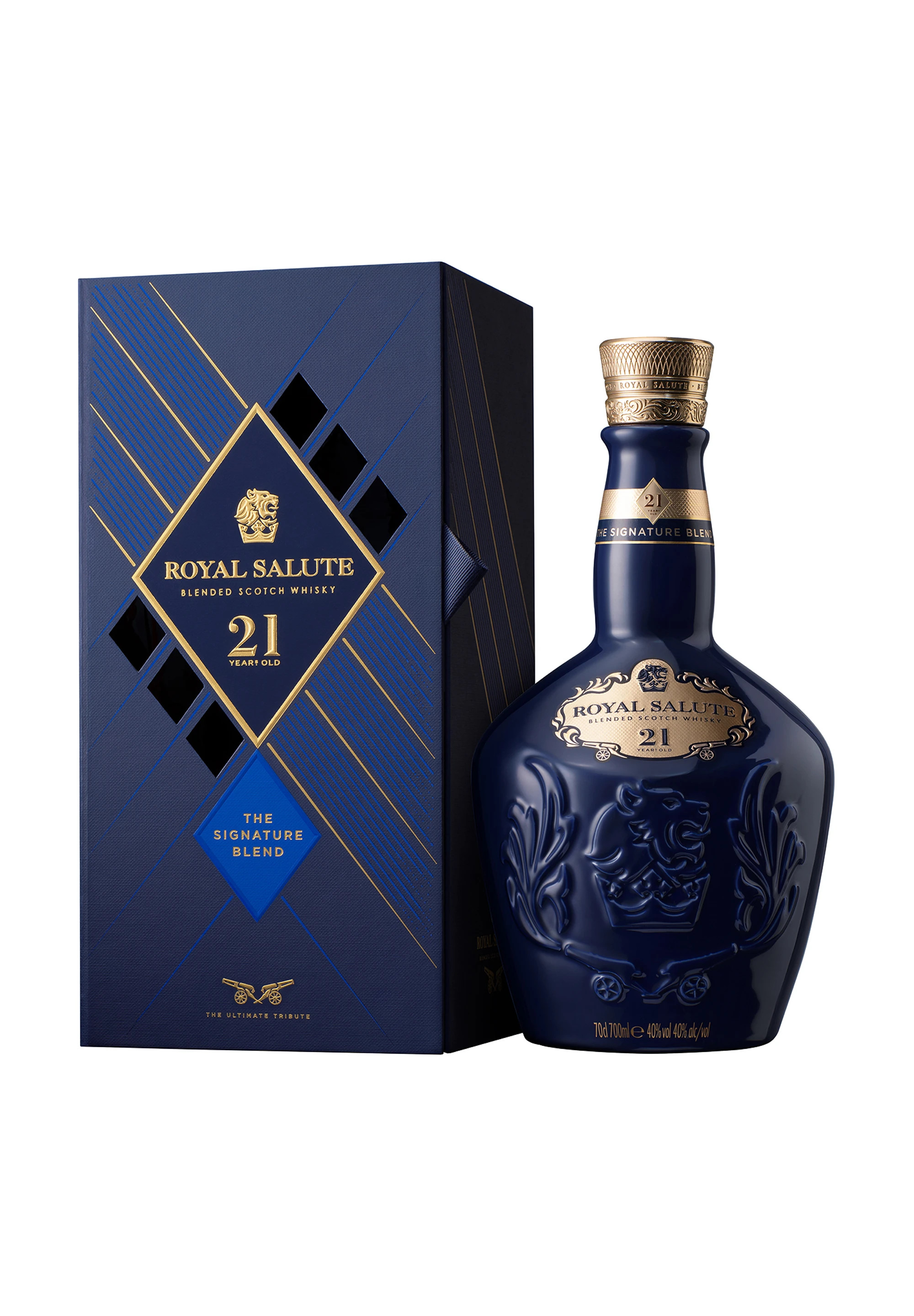 新品 SALUTE 21 YEARS OLD ウイスキー ローヤルサルート21年 シグネチャーブレンド 700ml | Matsuya Ginza