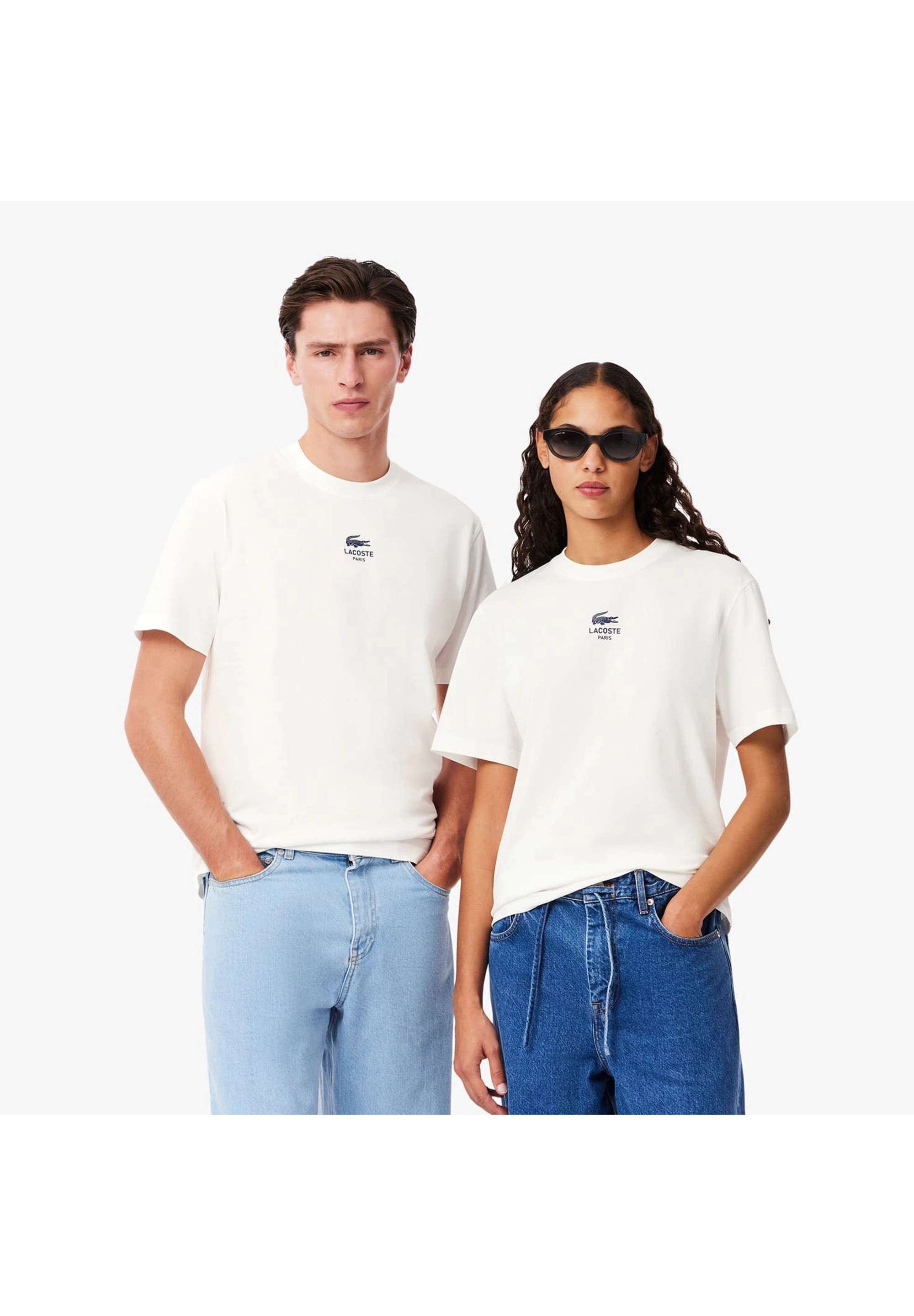 メンズ スモールパリロゴクルーネックTシャツ | Matsuya Ginza