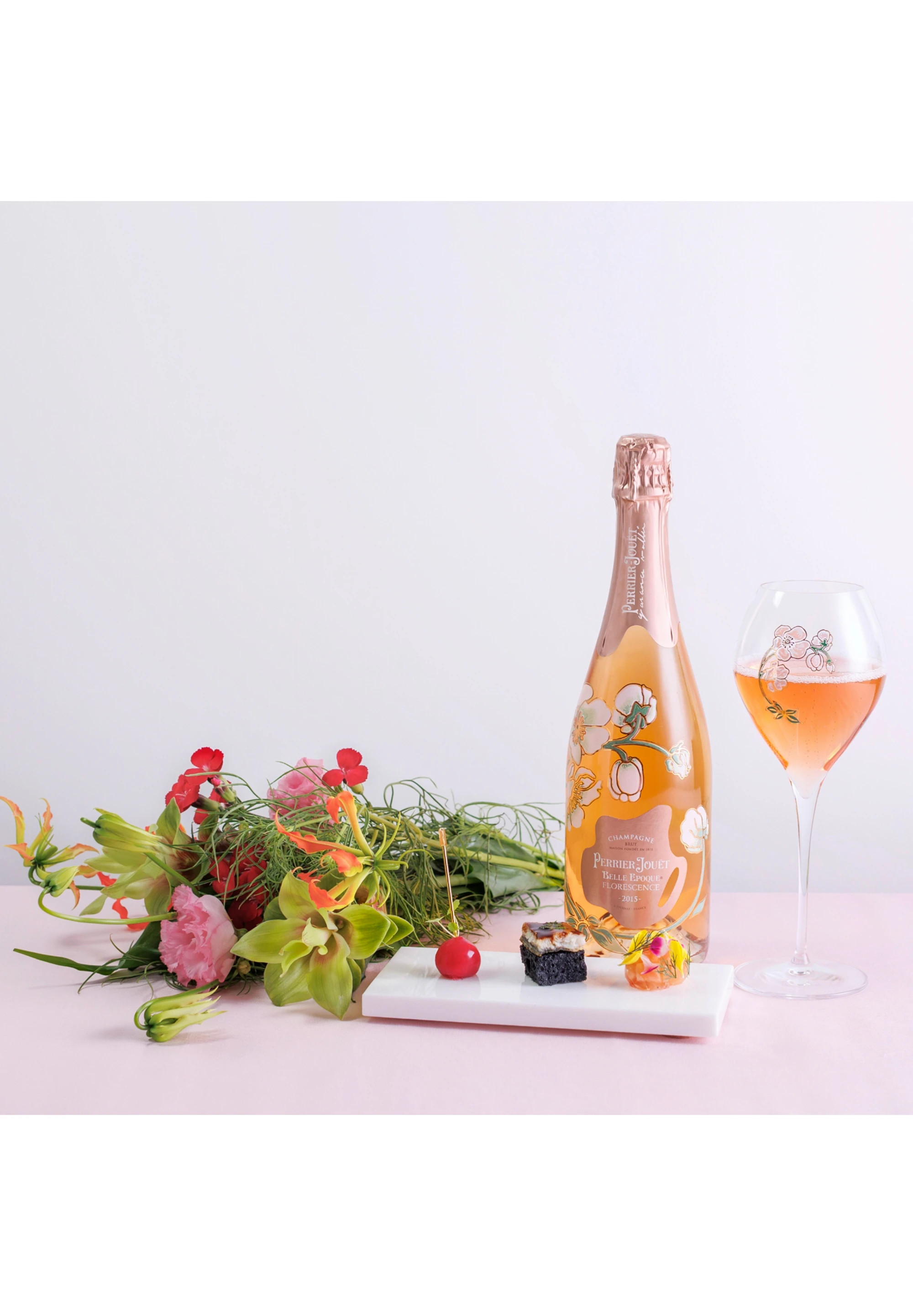 Perrier-Jouet Belle Epoque Florescence 2015 Gift Box