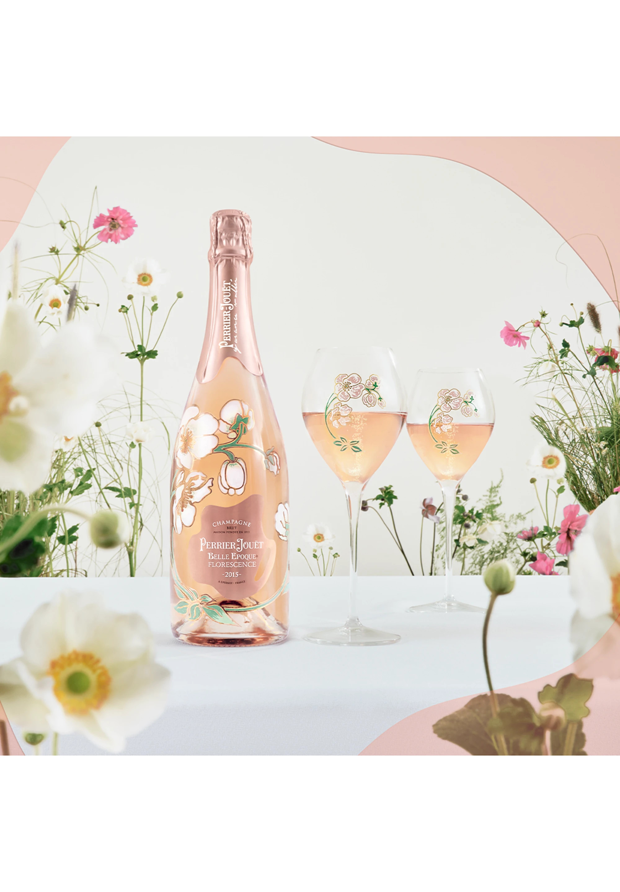 Perrier-Jouet Belle Epoque Florescence 2015 Gift Box