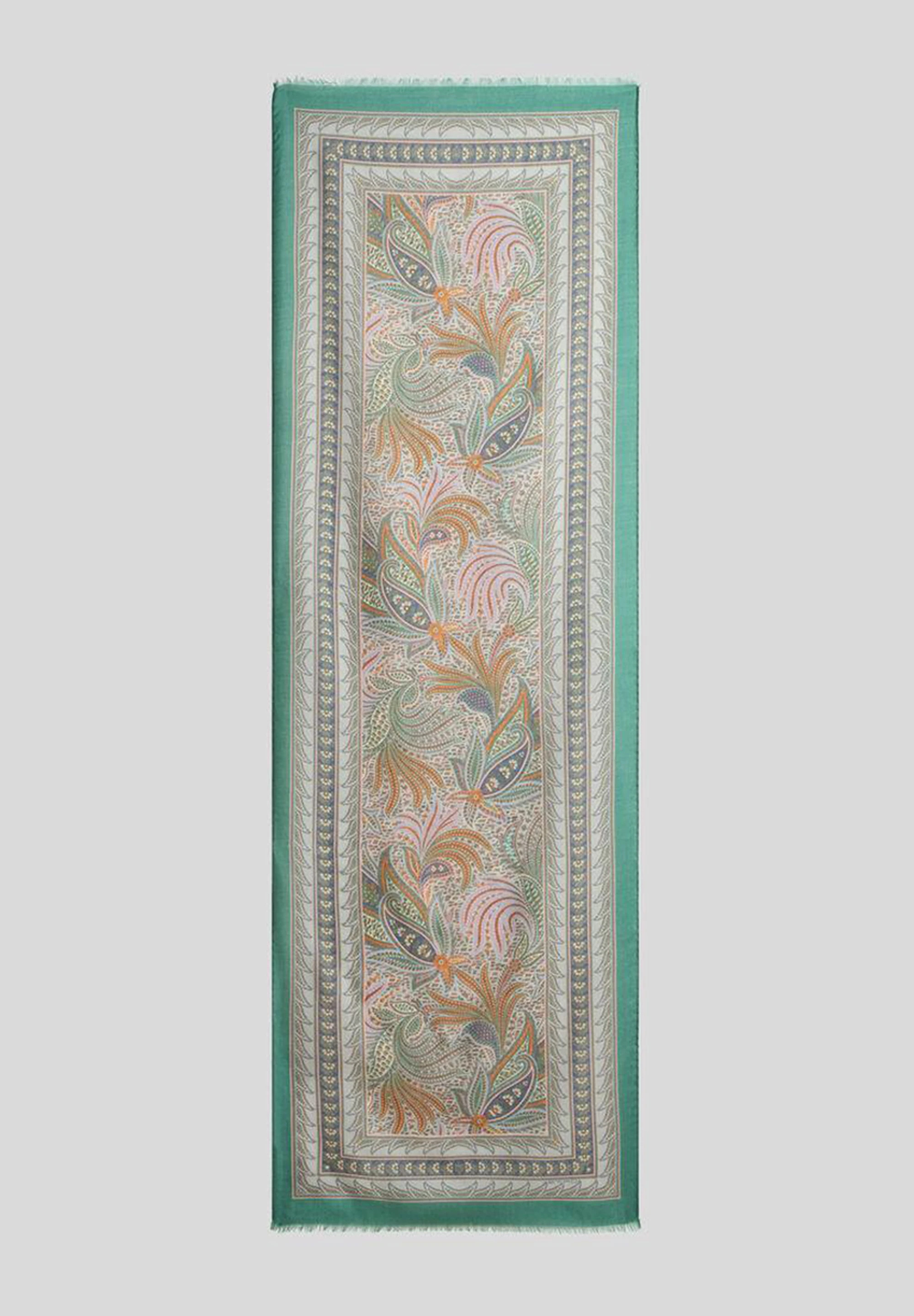【★完売必至★】ETRO ☆ フォリアージュモチーフ マフラー 三越伊勢丹 | ETRO/エトロ_Women通販 | フォリアージュモチーフ