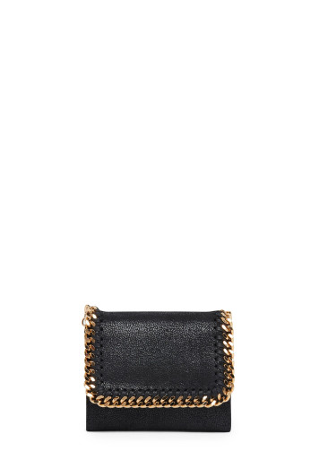 残り１【新品】STELLA McCARTNEY ファラベラ フラップ 長財布 黒 楽天市場】ステラマッカートニー 長財布 ラウンドファスナー