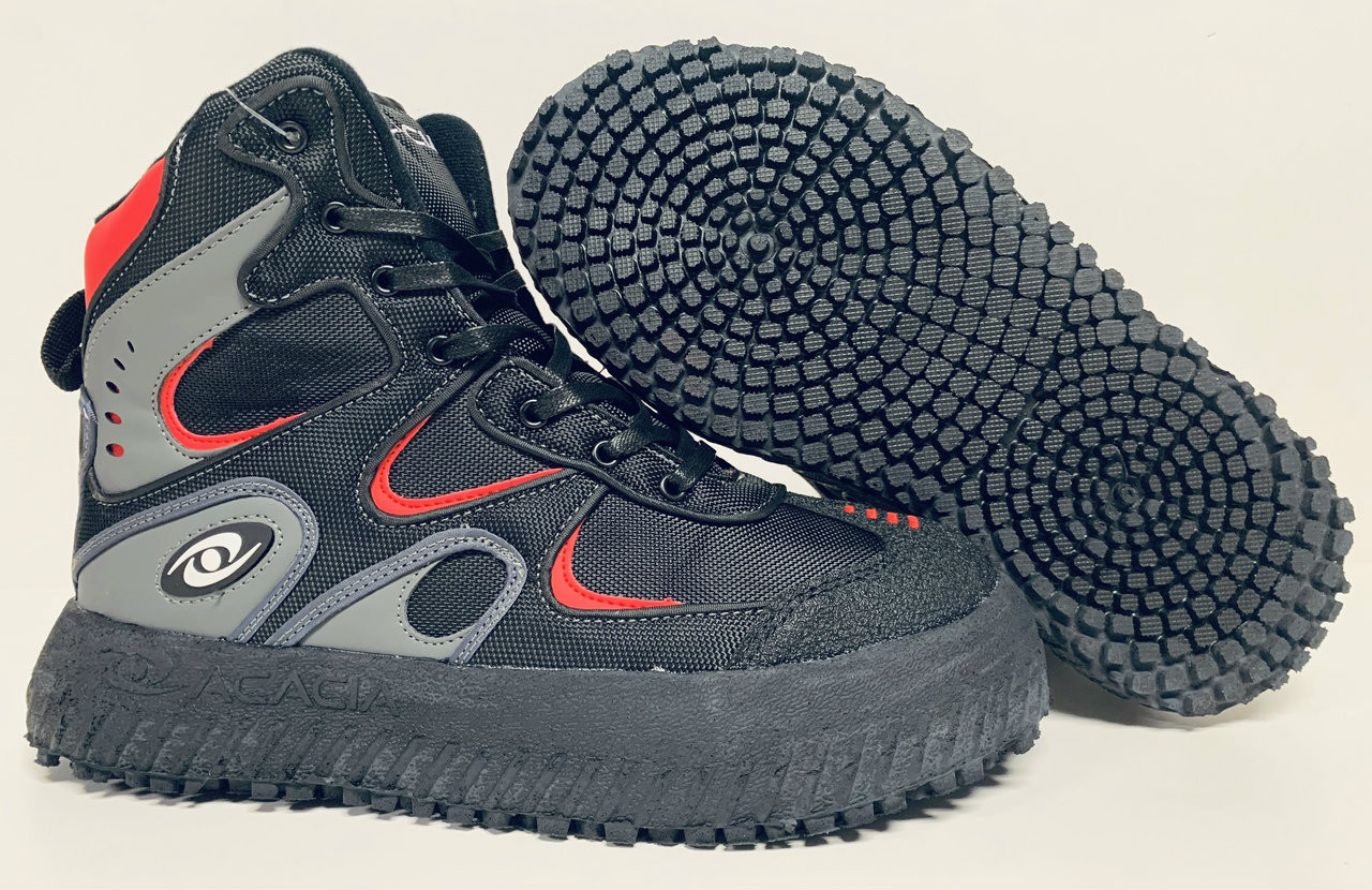 For Sale Acacia CRUZR Indoor Broomball Shoes Acacia Boy's Grip