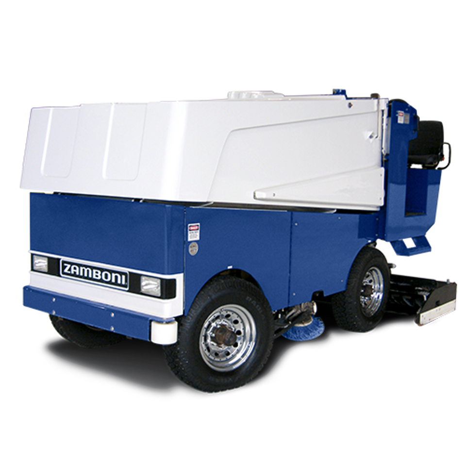 Perfect Zamboni Broomball Ice!