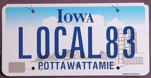 Iowa Farm Scene Vanity 'LOCAL83' Flat 1