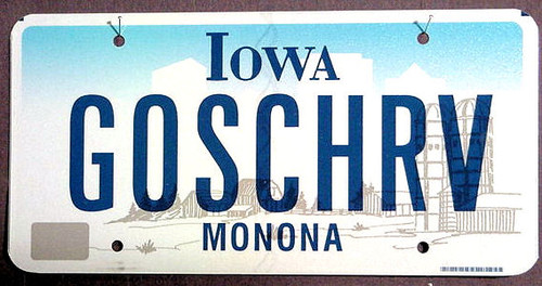 Iowa Farm Scene Vanity 'GOSCHRV' Flat