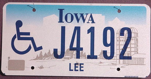 Iowa Farm Scene Wheelchair Flat