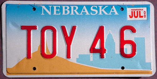 Nebraska Chimney Rock 2000 Vanity 'TOY46' 1