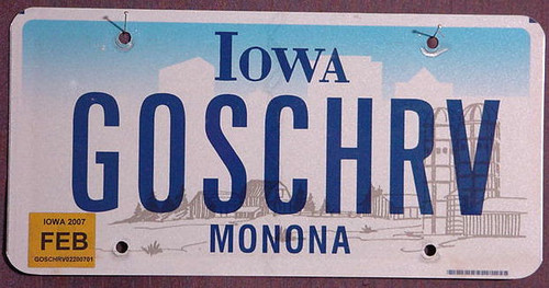 Iowa Farm Scene 2007 Vanity 'GOSCHRV' Flat