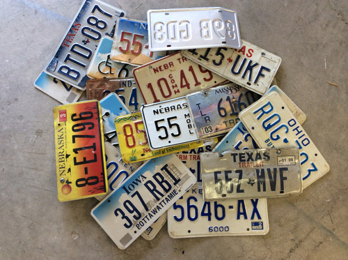 Individual Craft License Plate