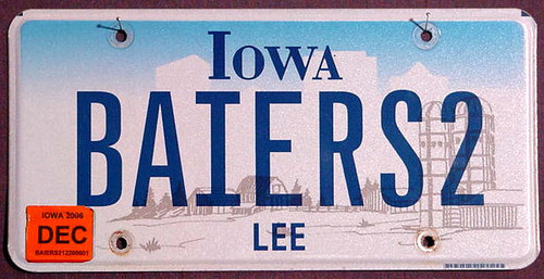 Iowa Farm Scene 2006 Vanity 'BAIERS2' Flat