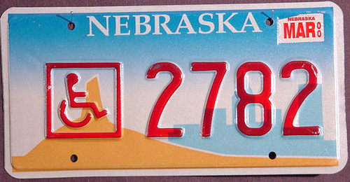 Nebraska Chimney Rock Wheelchair 2000