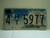 Wyoming License Plate 4 HT 5977
