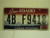 2012 IDAHO Scenic Famous Potatoes License Plate 4B F9418