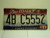 2009 IDAHO Famous Potatoes License Plate 4B C5552