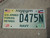 2003 MISSISSIPPI Armed Forces NAVY License Plate D475N