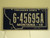 2010 MONTANA Treasure State License Plate 6 45695A