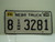 2004 NEBRASKA Commercial Truck License Plate 8 3281