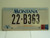 2004 MONTANA Big Sky License Plate 22 B363