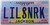 Mississippi Vanity LILSNKR License Plate