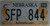 2012 Jun Nebraska SFP 844 License Plate