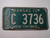 1975 KANSAS Wheat Centennial License Plate JO C 3736