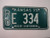 1975 KANSAS Wheat Centennial License Plate RO E 334