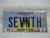 2012 Mississippi Vanity SEVNTH License Plate