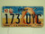 2012 UTAH Centennial 1896 License Plate 173 UYC
