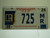 2011 MISSISSIPPI Realtor Support License Plate 725 MR