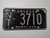1969 KANSAS Midway USA License Plate NT 3710