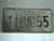 1971 TENNESSEE License Plate 11 Y055