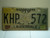2000 MISSISSIPPI Magnolia License Plate KHP 572