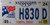 2009 Aug Mississippi 100% DAV License Plate