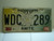 1999 MISSISSIPPI Magnolia License Plate WDC 289