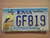 2007 Iowa GF819 License Plate