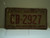 1976 OKLAHOMA Bicentennial License Plate CB 2927