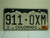 2009 COLORADO License Plate 911 OXM