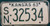 1963 Shawnee Co Kansas License Plate SN 32534