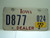 2007 IOWA Dealer License Plate  D877 024