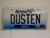 2013 KENTUCKY Unbridled Spirit VANITY License Plate DUSTEN