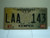 1999 MISSISSIPPI Magnolia License Plate LAA 143